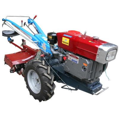 China Farm NEW 15HP 18HP Mini Walking Tractor Walk Behind Tractor Tractor for sale