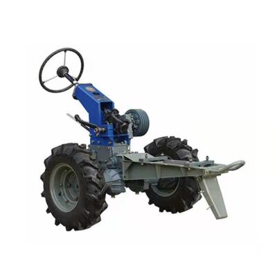 China Farms Walk-Behind Tractor with Steering Wheel for sale