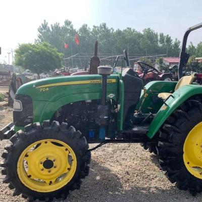 China Farms John JD 70hp 4WD Deere Used Tractor for sale