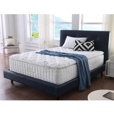 China Home Furniture Modern Design Side Pillow Top With Complicated Memory Foam Spinal Infill Mattress for sale