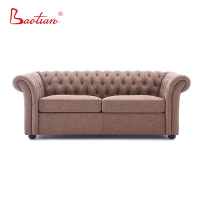 China Chesterfield SOFA Modern Chesterfield Sofa Button Adorned Sofa Cum Bed Designs for sale