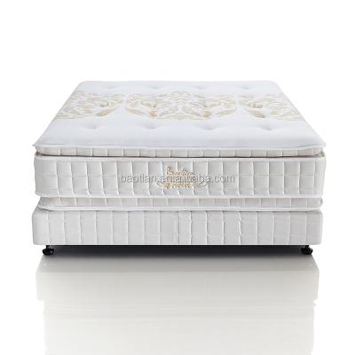 China Pocket Spring Bedroom Memory Foam Mattress With Double Side Pillow Top for sale