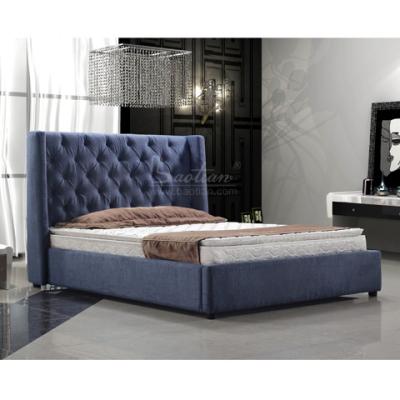 China Bedroom Furniture Tufted Buttons Adorning Single/Full/Queen/King Chesterfield Bed Sets for sale