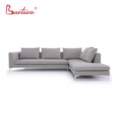 China Sectional Corner Sofa Made In Foshan Fabric Design Factory Newest Contemporary Living Room Furniture Set For Household for sale