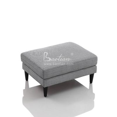 China Fine Workmanship Foshan Workmanship Made Home Furniture Modern Style Double Lyer Stool With Wooden Leg for sale