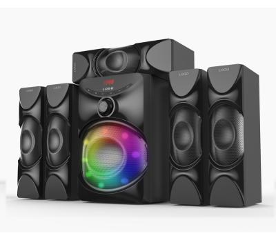 China Wireless System 5.1 High Tech Multimedia Speaker Technic Home Speaker Sound Box Loudspeaker With Bar Sound System A103 for sale