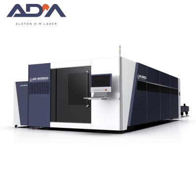 China Laser CUTTING ADM Laser Interchange Worktable Fiber Laser Cutting Machine 12000w For Metal Cutting for sale