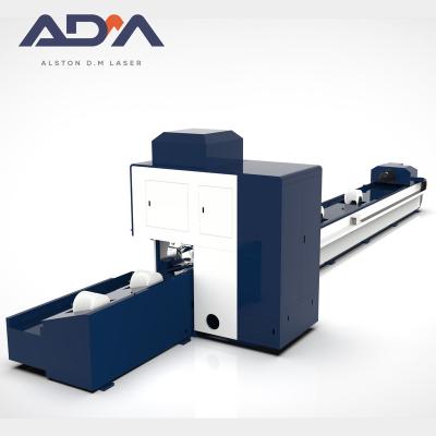 China Laser CUTTING 1kw 1.5kw 2kw 3kw 4kw 6kw ipg/raycus pipe cutter 3000w cnc metal pipe fiber laser cutting machine for sale