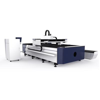 China Laser CUTTING sheet metal and tube high speed fiber laser cutting machine for round and square pipe 1500W 2000W for sale