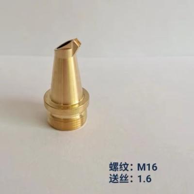 China Hotels CQWY M16 35mm 40mm 43mm Fiber Laser Welding Tips For Laser Welding Head for sale