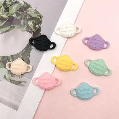 China Fashion New Cute Simulation Mask Resin Charms For Jewelry Findings Making Kawaii Diy Earrings Bracelet Necklace Pendant Accessories for sale