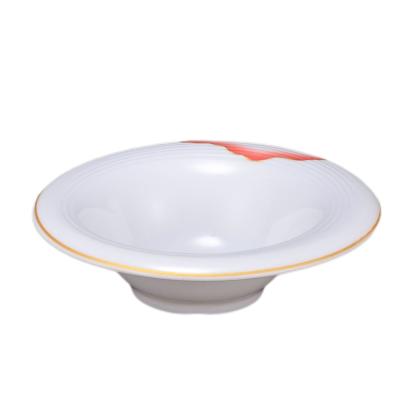 China Stocked Wholesale Salad Bowls Set good quality durable melamine bowls Textured banquet hotel Restaurant for sell for sale