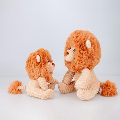 China Ledi Eco-friendly Material Custom Kids Crochet Doll Cute Soft Plush Stuffed Lion Doll Toy Handmade Crochet Doll Crochet Animals for sale