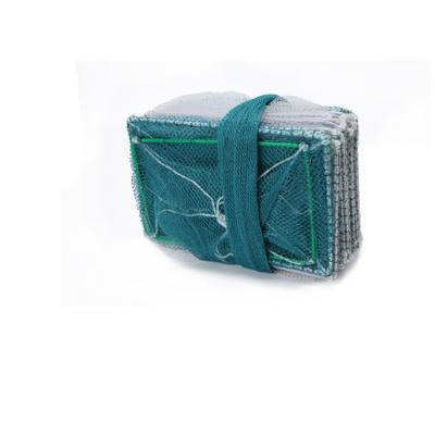 China Automatic Collapsible Reinforced Collapsible Trap Net Fishing Sea Crayfish Trap for sale