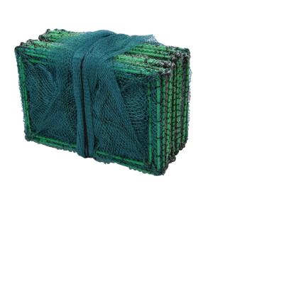 China Sea PE Folding Cage Size 10.4m Long Mesh Size 10.4m Fish Farm Shrimp Crawfish Crab Trap for sale