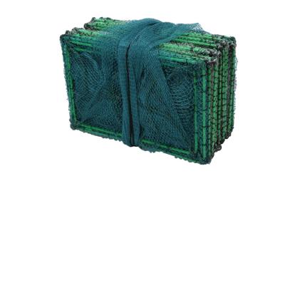 China Newly Factory Aquaculture Equipment Marine PE Mesh Long Train Lobster Traps For Fish for sale