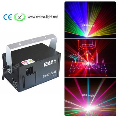 China 2000mw laser rgb full color 2w rgb laser Animation Laser Show DJ Light DMX / ILDA signal/SD card for sale