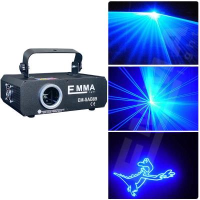 China Single color 2W blue with SD card animation laser light programmable animation laser light for sale