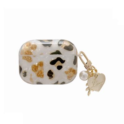 China Cute Fashion Leopard Design Price Unique Cheap Soft Silicone Luxury Hot Headset Wireless Earphone Case Cover For Airpod 1/2 pro for sale