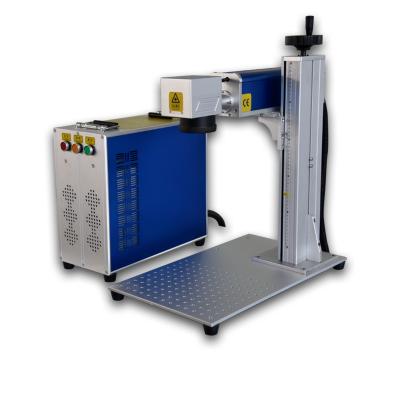 China Air Cooled Fiber Optic Laser Marking Machine 20W 30W 50W 80W For Metal Materials for sale