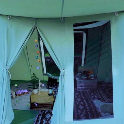 China Diagonal tie type factory directly supply summer tent family camping tent small for outdoor entertainment for sale