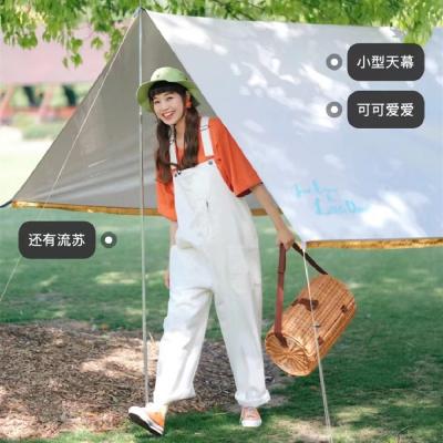 China UV-resistant factory directly supply UV-resistant oxford fabric folding camping tent for hiking for sale