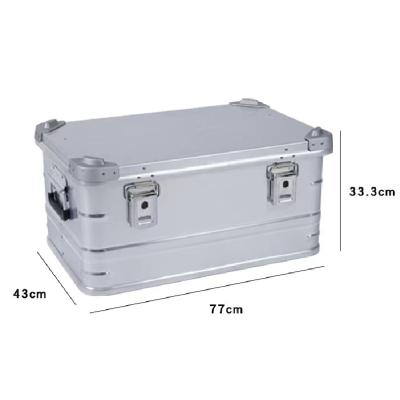 China Wholesale Viable Storage Outdoor Professional Tool Box Large Aluminum Storage Box For Camping for sale