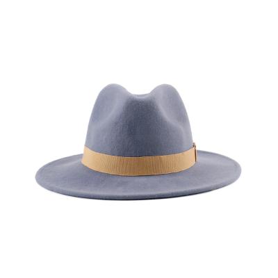 China Wholesale Colorful Image New Multiple Styles Fashion Tag Wide Brim Panama Fedora Hat for sale