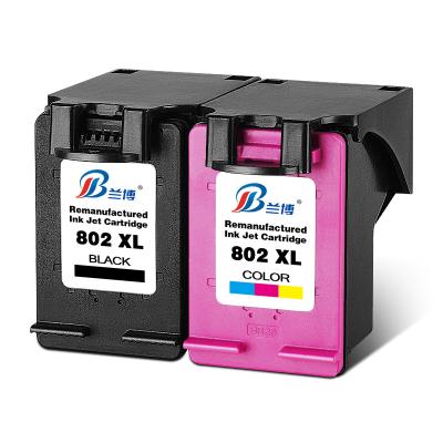 China Re-manufactured high quality remanufactured 802 ink cartridge compatible for HP 802 HP1000 1050 1510 HP1010 1511 for sale