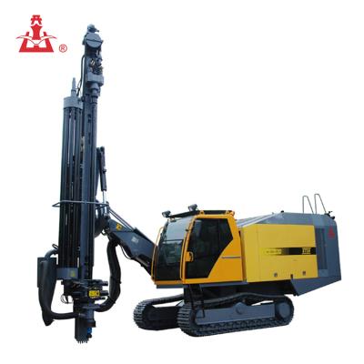 China Granite KAISHAN brand 36m depth 135-190mm diameter KT20 integrated blast hole open pit drill rig /track mounted drilling rig for sale