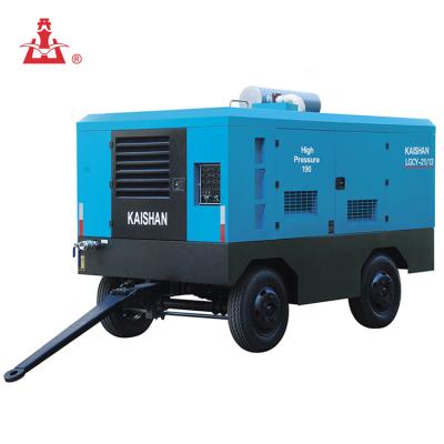 China OIL-LESS LGCY-32/10 550kw Kaishan Magnetism Frequency Conversion Diesel Permanent High Pressure Air Compressor for sale