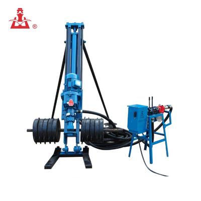 China Blast Hole/Electric and KQD70/KQD70B Road Construction Small Rockbuster R100 Pneumatic Fast Speed ​​20m Portable Water Well Drilling Rig For Sale for sale