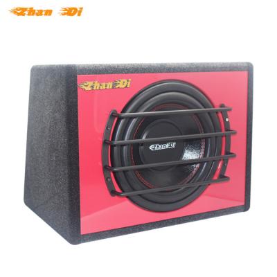 China New Style Car Bus Truck Audio Factory High Power Chinese 12V Auto Audio Speaker 10 Inch Car Active Subwoofer for sale