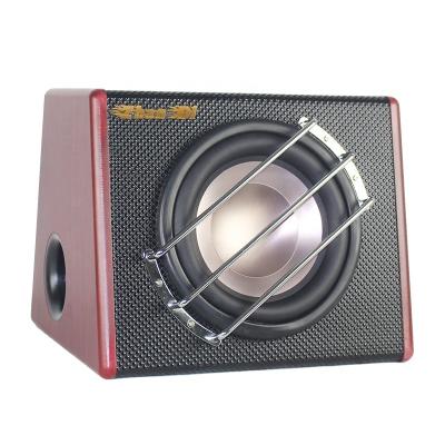 China Trapezoidal Car Bus Truck Audio Factory Spot With Aluminum Active Car Box And Amplifier High Power Speaker 4 Ohm 12V 10 Inch Cone Audio Subwoofer for sale