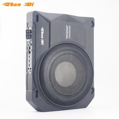 China New car audio 12V audio car bus truck style 10 inch speaker Subwoofer under the seat for sale