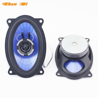 China Car Audio System Factory Direct Selling OEM Coaxial Car Speakers 4x6 Two Way Coaxial Oval Car Audio Speaker 4ohm The 4*6