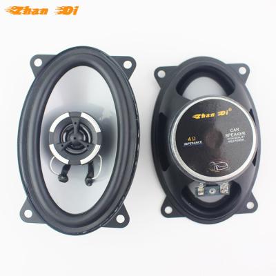 China Spot car audio system factory direct sale 4ohm 4*6 inch car audio two way coaxial 4x6 speakers for sale