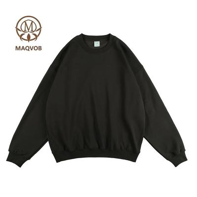 China MAQVOB breathable high quality wholesale clothing custom logo manufacturer OEM ODM plus size street wear sweatshirt hoodies men for sale