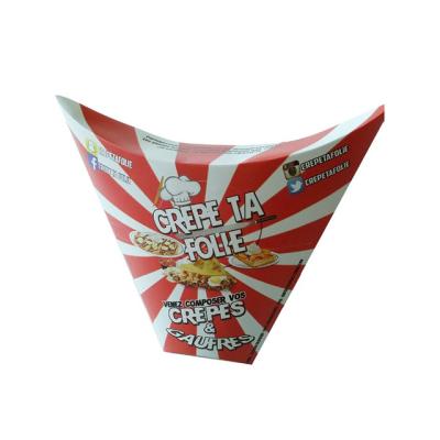 China Best Selling Disposable Bubble Waffle Paper Crepe To Go Paper Bags for sale