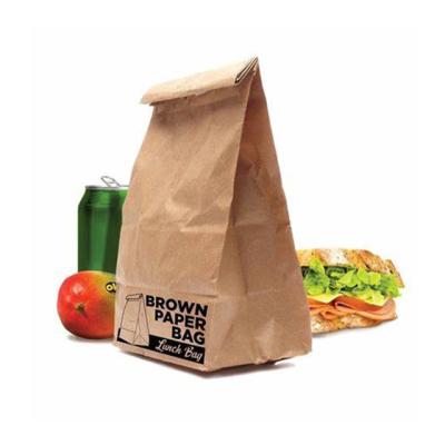 China Factory Cheap Price China Custom Printing Logo Take Away Delivery Food Grade Waxed Paper Burger Bag Packaging for sale