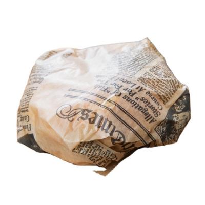 China Custom Logo Printing Deli Burger Sandwich Greaseproof Food Waxed Wrap Paper for sale