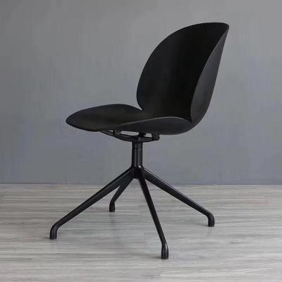 China Executive Chair Powder Coating Alloy Four Star Aluminum Legs With Polyester Upholstery Seating Office Chair for sale