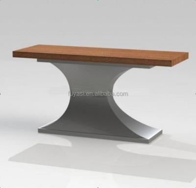 China Modern Brushed CONSOLE TABLE Stainless Steel Console for sale