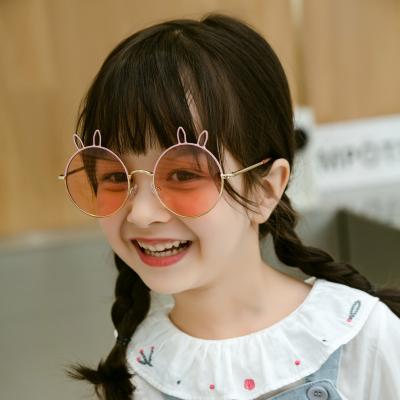 China Wholesale Custom Lovely UV400 Protection Sun Glasses Sun Shading Round Round Outdoor Lenses Kids Sunglasses Fashion Kids Cute Sunglasses for sale