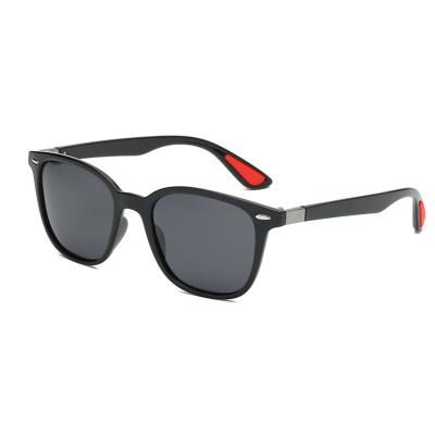 China Wholesale custom sunglasses 2022 wholesale custom sports polarized black sunglasses for men for sale