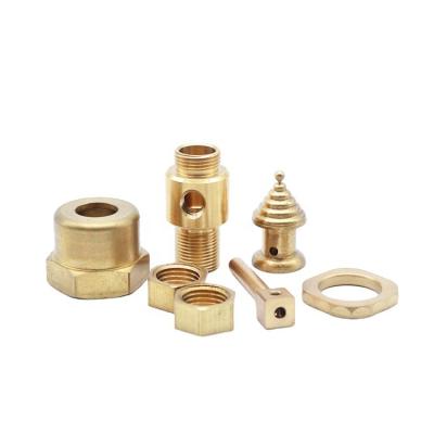 China Aluminum VMT Custom CNC Turning Machining Housing Brass Spacer With Good Surface Machining Brass CNC Spacer for sale