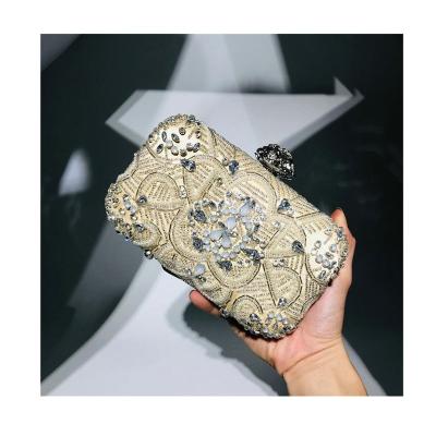 China 2022 Wholesale Thermal Women Crystal Evening Bag Clutch Small Tote Designer Purses And Handbags Party Sling Bag for sale