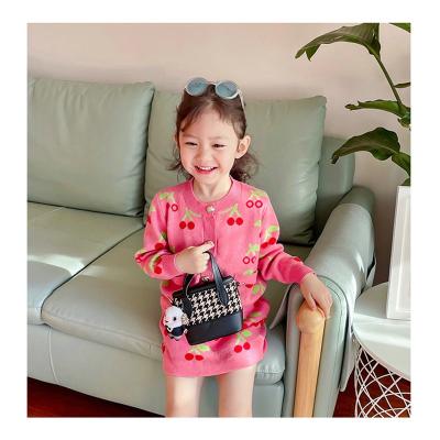 China Lady Korean Crossbody Phone Bag for Girls Small Jelly Gird Kid Purses And Match Vintage Children's Handbags for sale