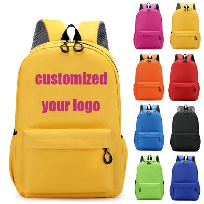 China Waterproof 2022 School Bags Kids Backpack Custom Logo Back To School Student Backpack For Teenagers Children Nylon School Bag for sale