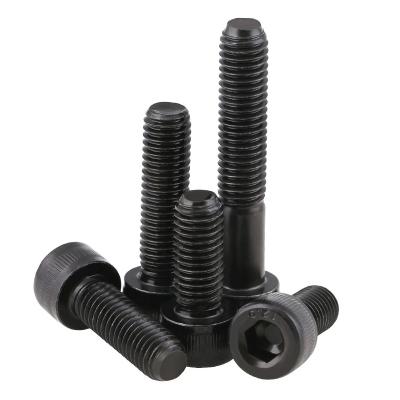 China DIN912 CUP Screw 12.9 Inner Hexagonal Grade Blackening Full Tooth Screw ASME B 18.3.1M for sale